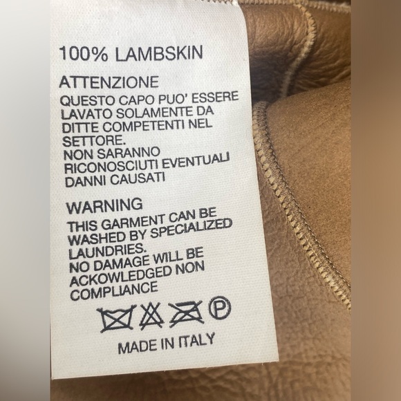 Furling by Giani | 100% Lambskin Leopard Print Coat | Size 42 | Made in Italy - Picture 12 of 16